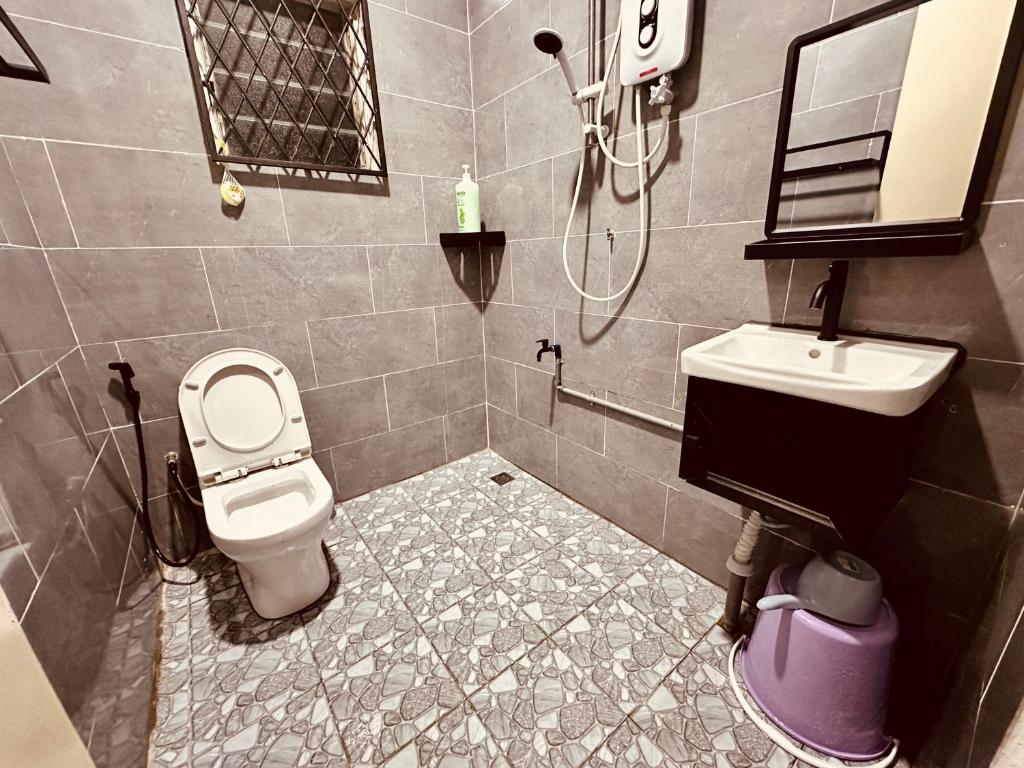 Vannituba majutusasutuses Alana Guesthouse