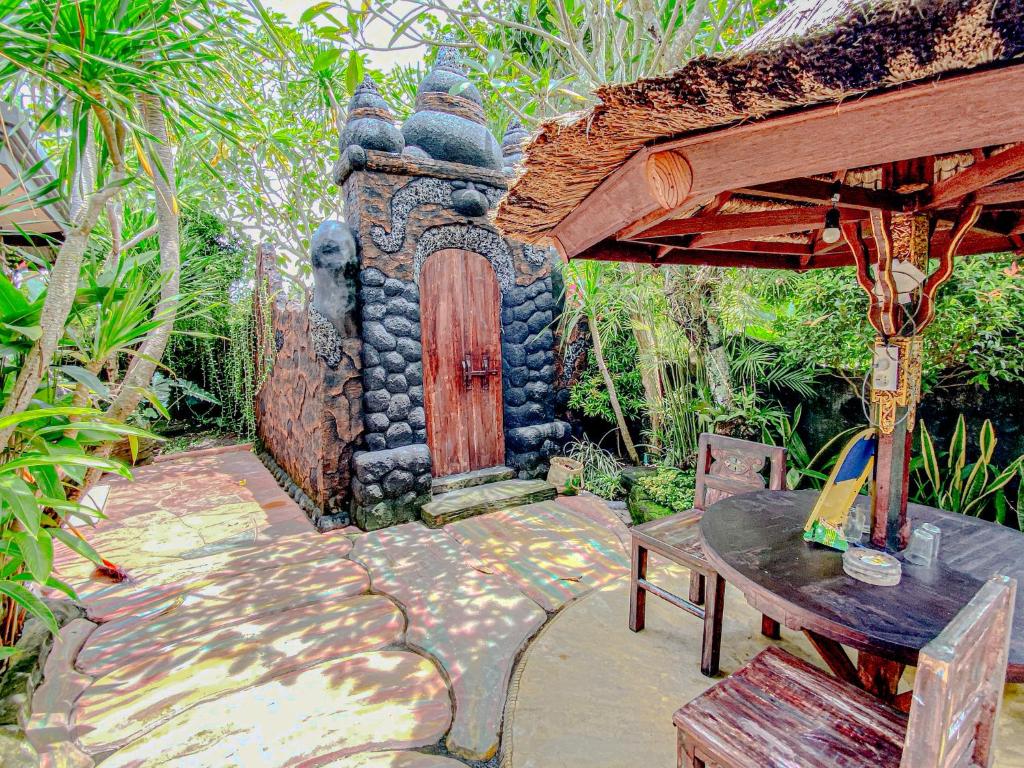 Zahrada ubytování D'ulun Carik Homestay