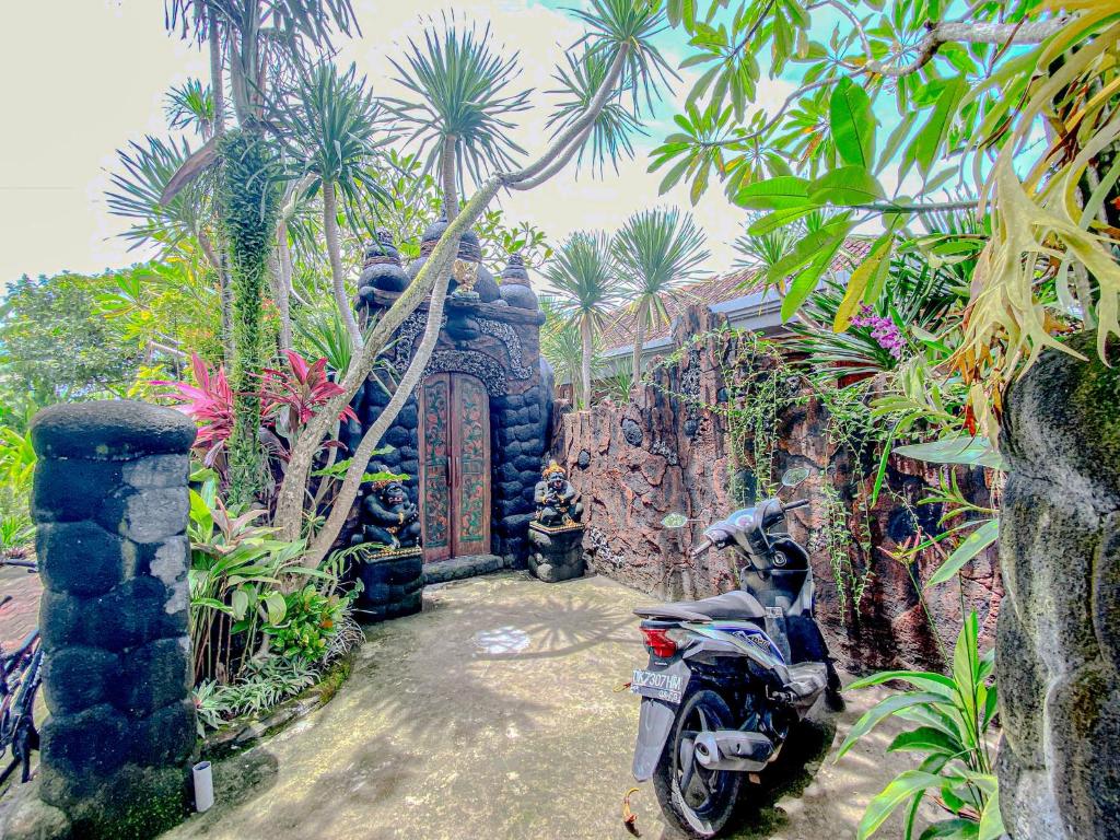 Zahrada ubytování D'ulun Carik Homestay