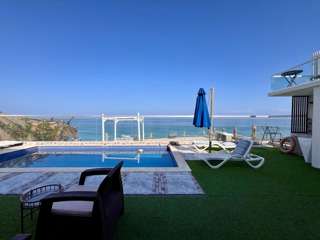 Bassein majutusasutuses Wadi Shab Beach Villa või selle lähedal