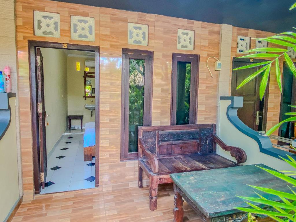 Posezení v ubytování D'ulun Carik Homestay