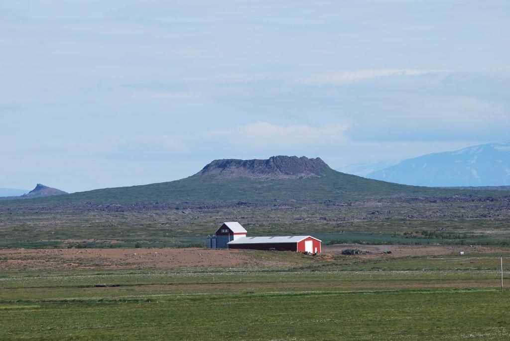 Naturlandschaft in der Nähe des Ferienhauses