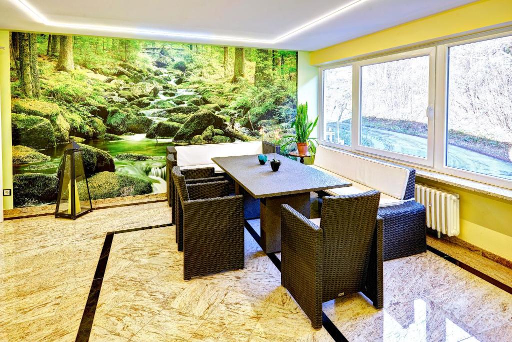 Posezení v ubytování Hotel Muschinsky