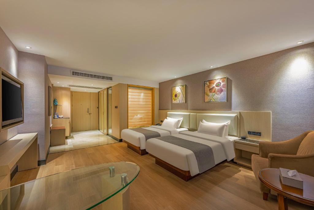 Pazhou Mingyue Resort Hotel Canton Fair Complex Branch - Deluxe Twin Room