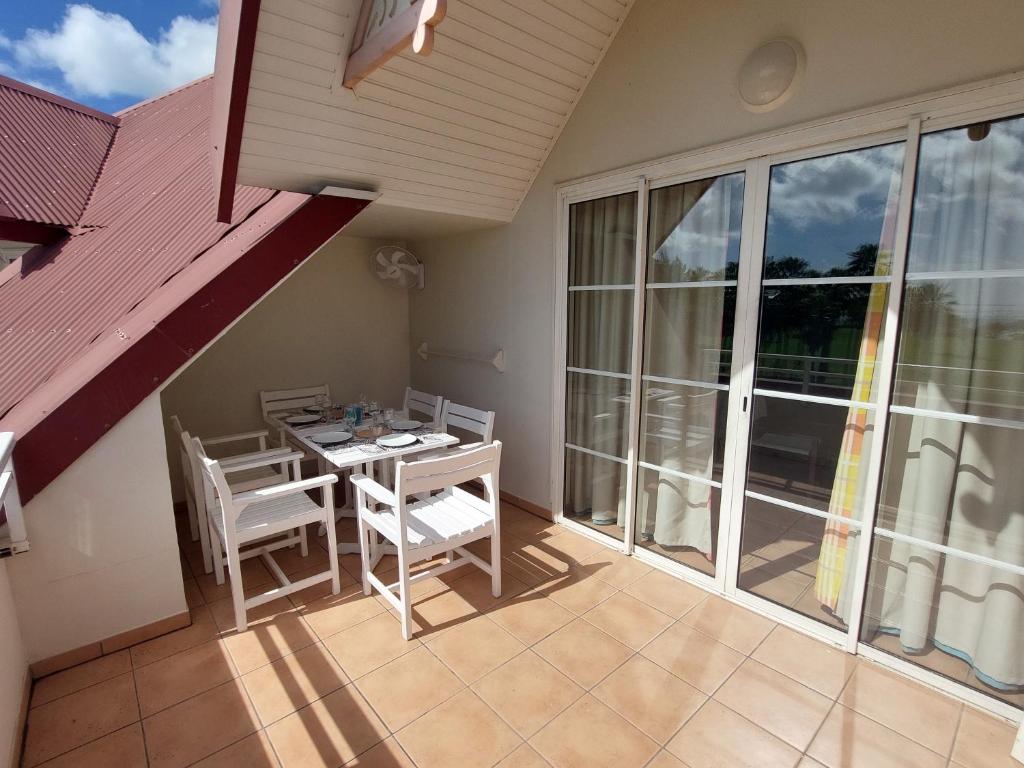 Balkón nebo terasa v ubytování Exceptionnel T3 Vue Mer Village Vacances Sainte Luce