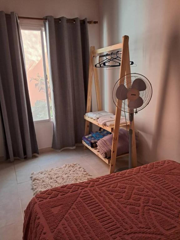 Postel nebo postele na pokoji v ubytování Aleli