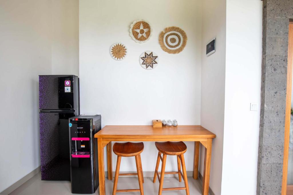 Kuchyň nebo kuchyňský kout v ubytování Weda Villas