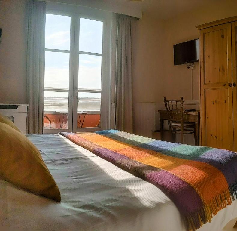 Hotel Restaurant Les Tourelles - Habitación Doble Con Vistas Al Mar