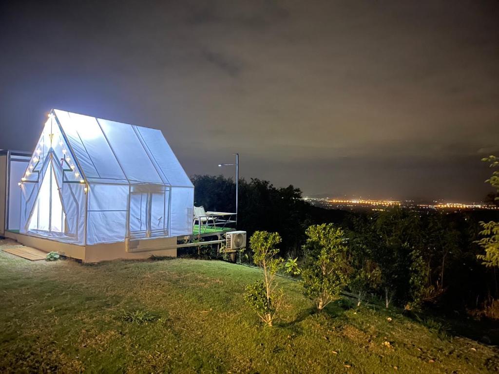 Zahrada ubytování กระโจม Howland Glamping Khaoyai
