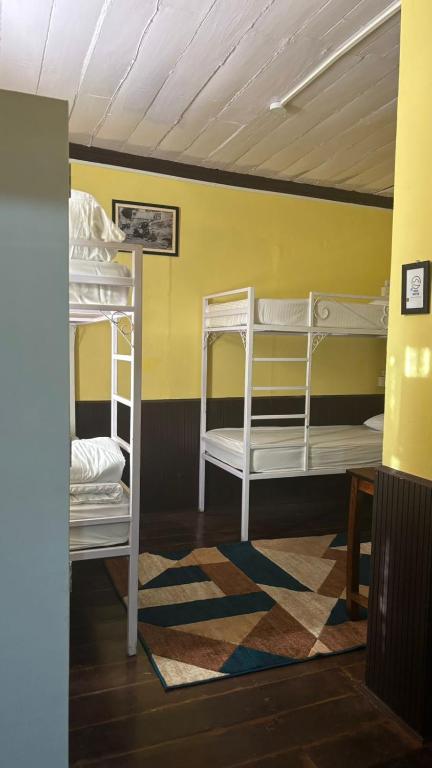 Voodi või voodid majutusasutuse Mellow Fellow Hostel Darjeeling toas