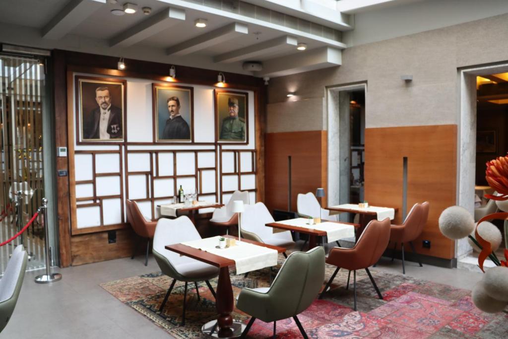 Χώρος καθιστικού στο Zepter Hotel Belgrade, member of Zepter Hotels