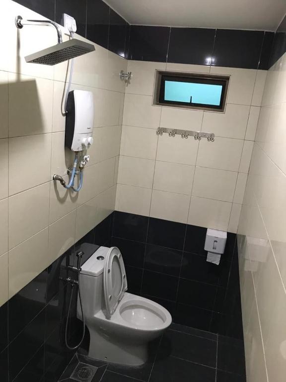 Koupelna v ubytování Kangsar KK Hotel