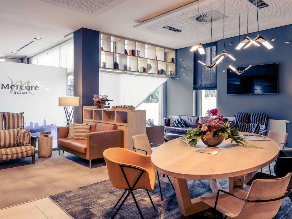 Posezení v ubytování Mercure Hotel Hamburg Mitte
