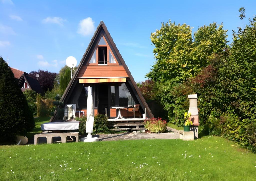 Zahrada ubytování Nurdach-Haus Typ 7