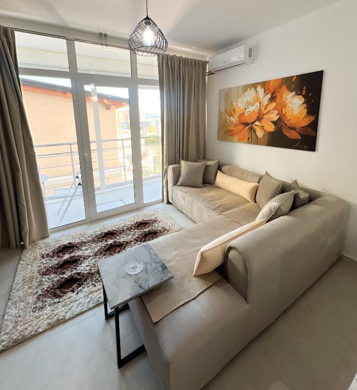 Posezení v ubytování Sea View Apartments