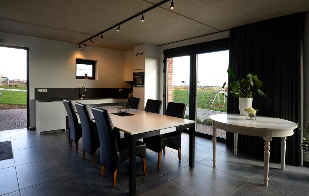 Posezení v ubytování Hoeve Ten Rooden Duifhuize