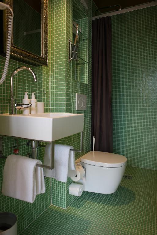 Koupelna v ubytování Nala Individuellhotel
