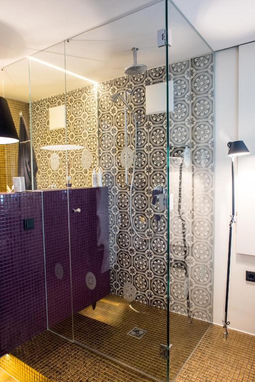 Koupelna v ubytování Nala Individuellhotel