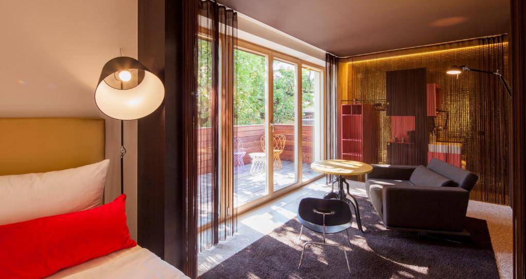 Posezení v ubytování Nala Individuellhotel