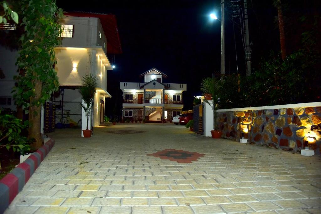 Budova, kde se vila nachází