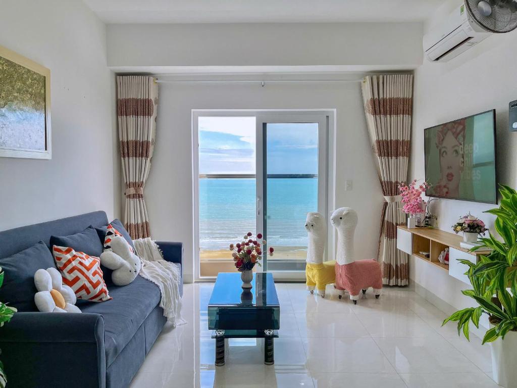 Mermaid seaview Vũng Tàu - Khang Apartment 1 - Appartement De Deux Chambres Avec Vue Sur La Mer