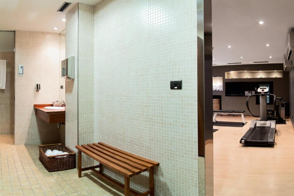 Kuchyň nebo kuchyňský kout v ubytování AC Hotel Murcia by Marriott