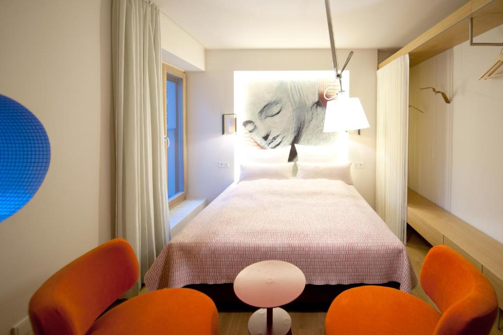 Postel nebo postele na pokoji v ubytování Nala Individuellhotel
