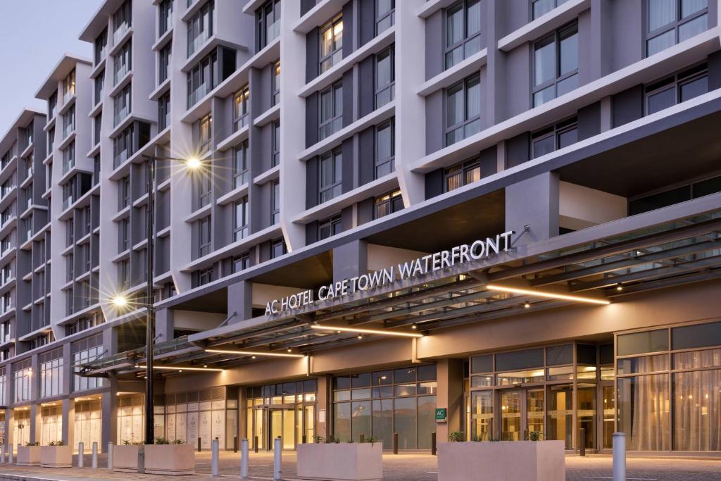 a rendering of the exterior of a building at AC Hotel by Marriott Cape Town Waterfront in Cape Town