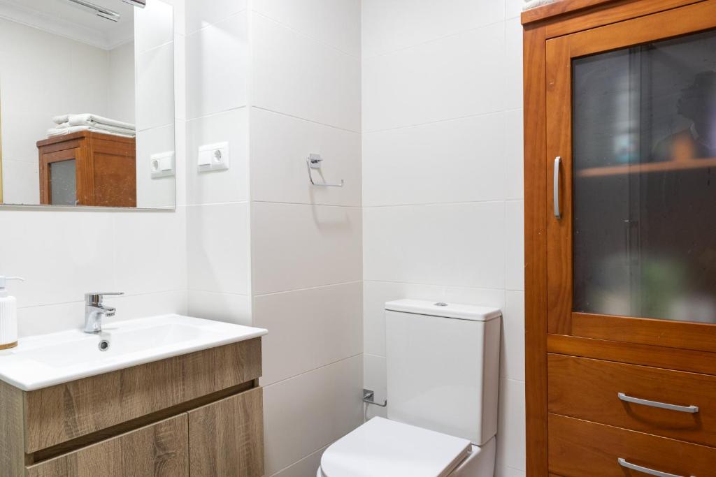 Koupelna v ubytování Sea Apartment Torre del Mar