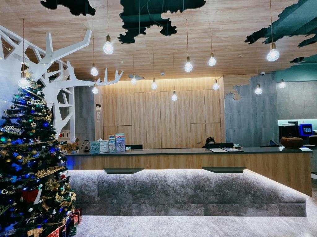 Vstupní hala nebo recepce v ubytování 新仕飯店-New City Hotel