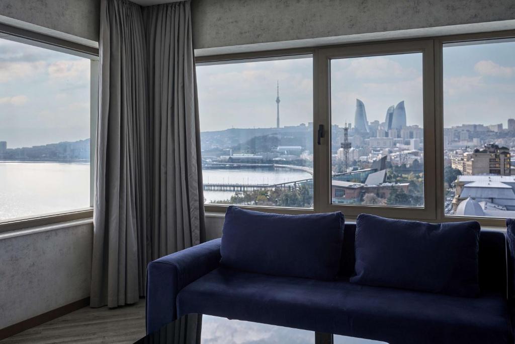 Posezení v ubytování Radisson Hotel Baku