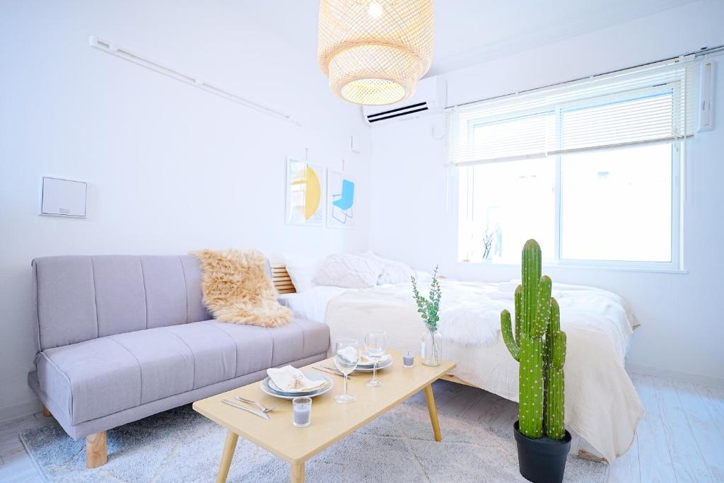 Ruang duduk di Nordic-Retreat Inn