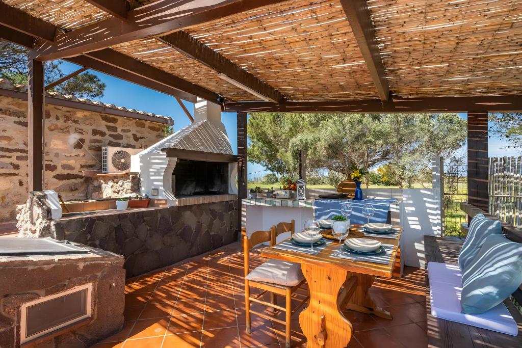 Χώρος καθιστικού στο Villa Claudia - Calasetta