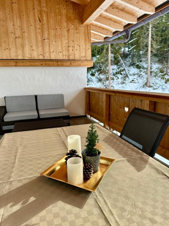 Posedenie v ubytovaní Landhaus Knaus