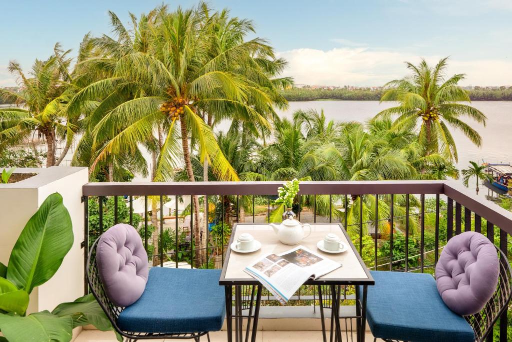 Balkón nebo terasa v ubytování Phuoc Dat Riverside Homestay Hoi An