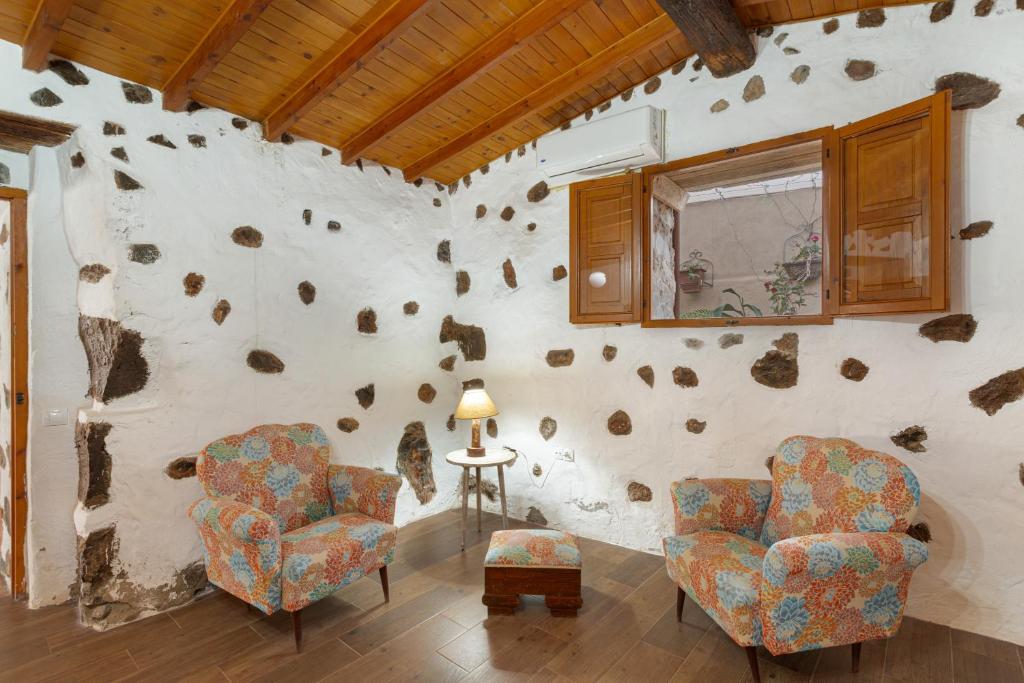 A seating area at Casa Las Toscas