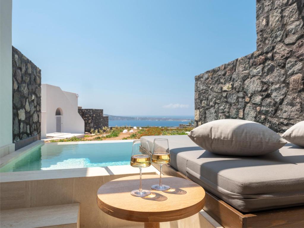 Santo Pure Oia Suites & Villas - Sunset & Sea View Suite Con Piscina