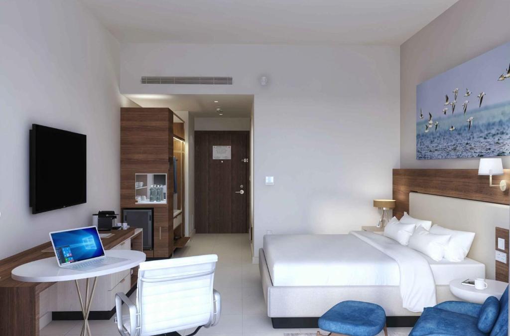 TV a/nebo společenská místnost v ubytování Turtle Bay Resort - Red Sea