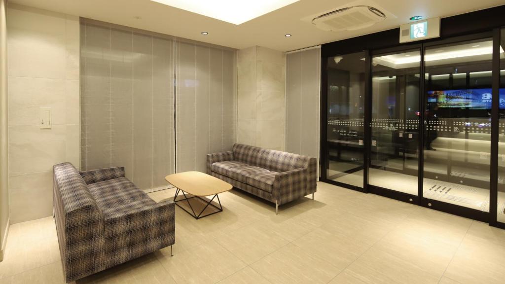 Posezení v ubytování AB Hotel Shiojiri