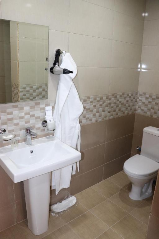 Koupelna v ubytování Yerevan Centre Hotel