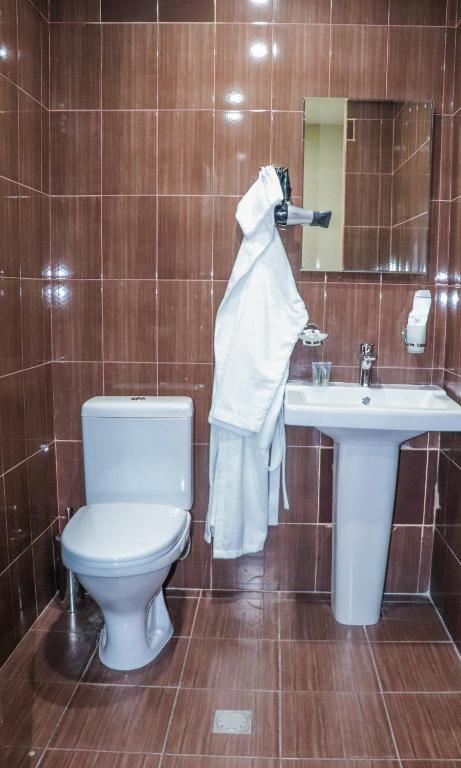 Koupelna v ubytování Yerevan Centre Hotel