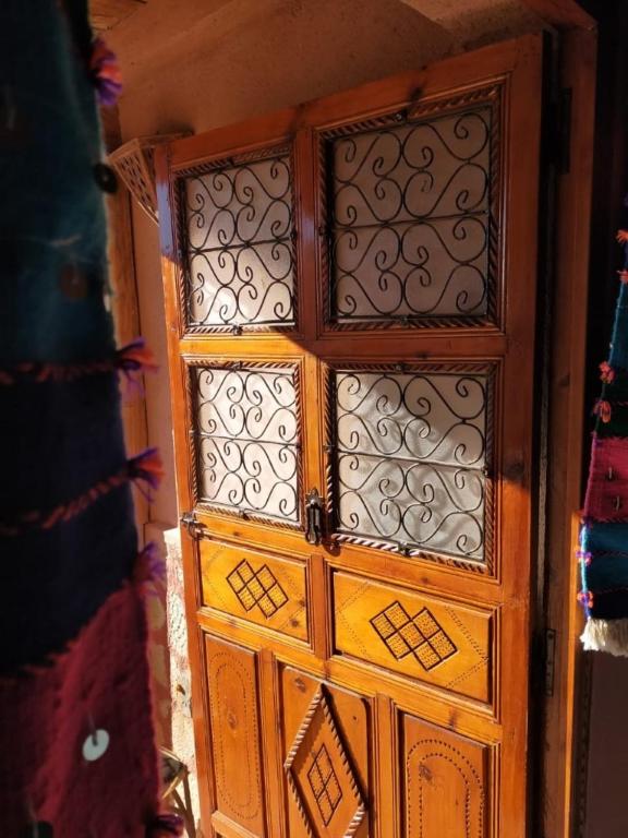 Riad Bouchahoud Hotel in Telouet - Habitación Doble Con Vistas A La Montaña