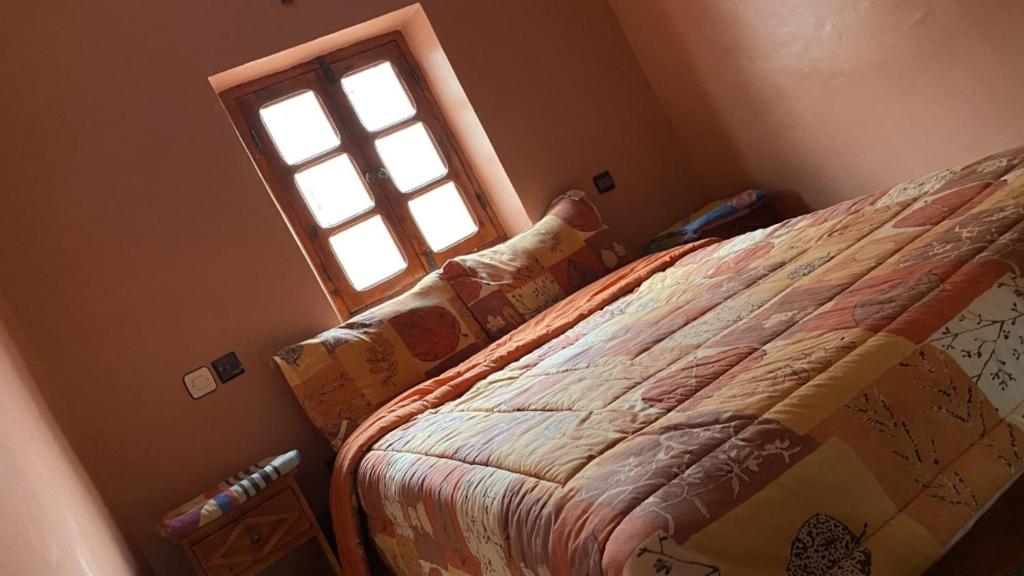 Riad Bouchahoud Hotel in Telouet - Habitación Doble Con Vistas A La Montaña