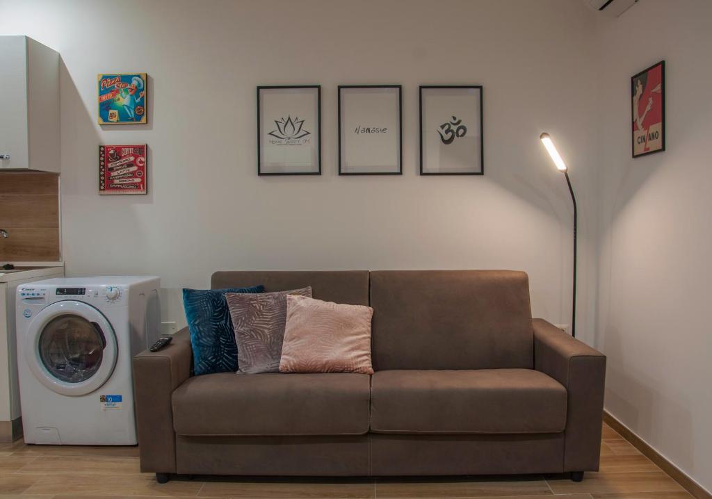 Posezení v ubytování Home Sweet Om