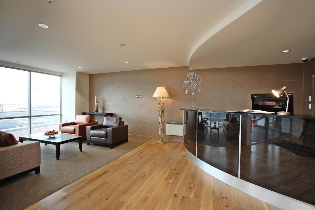 Posezení v ubytování Hotel St Clair