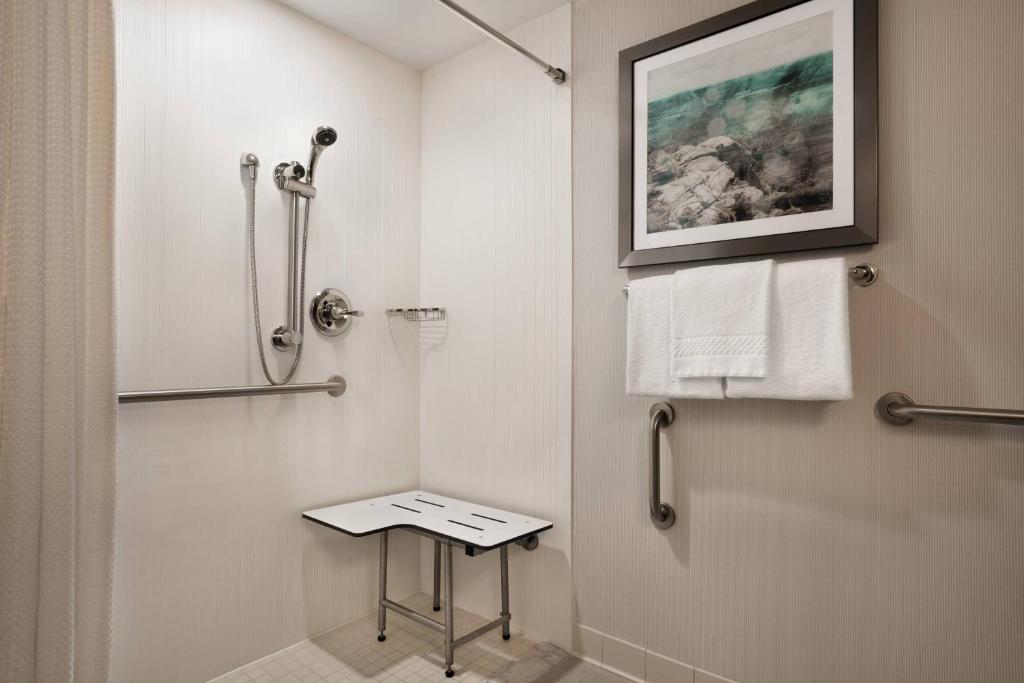 Koupelna v ubytování Courtyard by Marriott Middletown Goshen