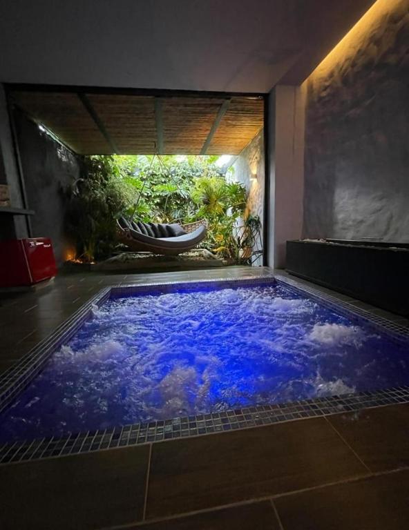 Bazén v ubytování Ecoparadise Hotel nebo v jeho okolí