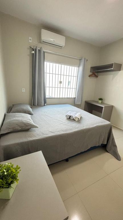 Postel nebo postele na pokoji v ubytování Casa temporada Barreirinhas