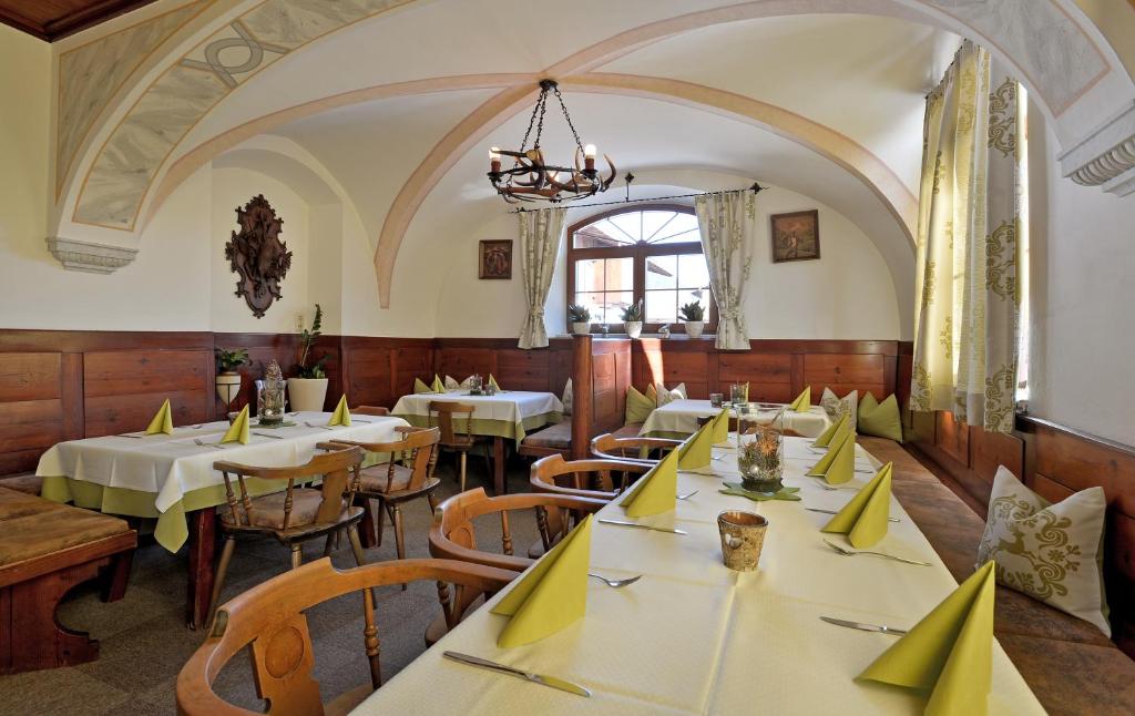 Restaurace v ubytování Gasthof Aschenwald