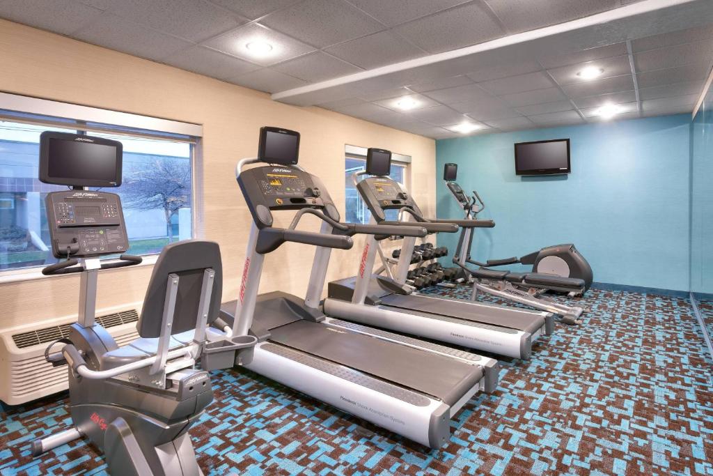 Fitness centrum a/nebo fitness zařízení v ubytování Fairfield Inn by Marriott Provo